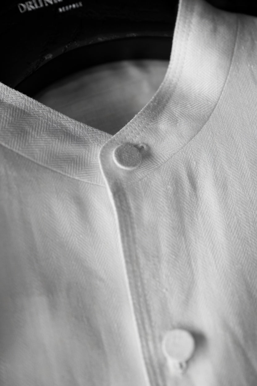Premium Linen Mandarin Collar 2-Piece Suit