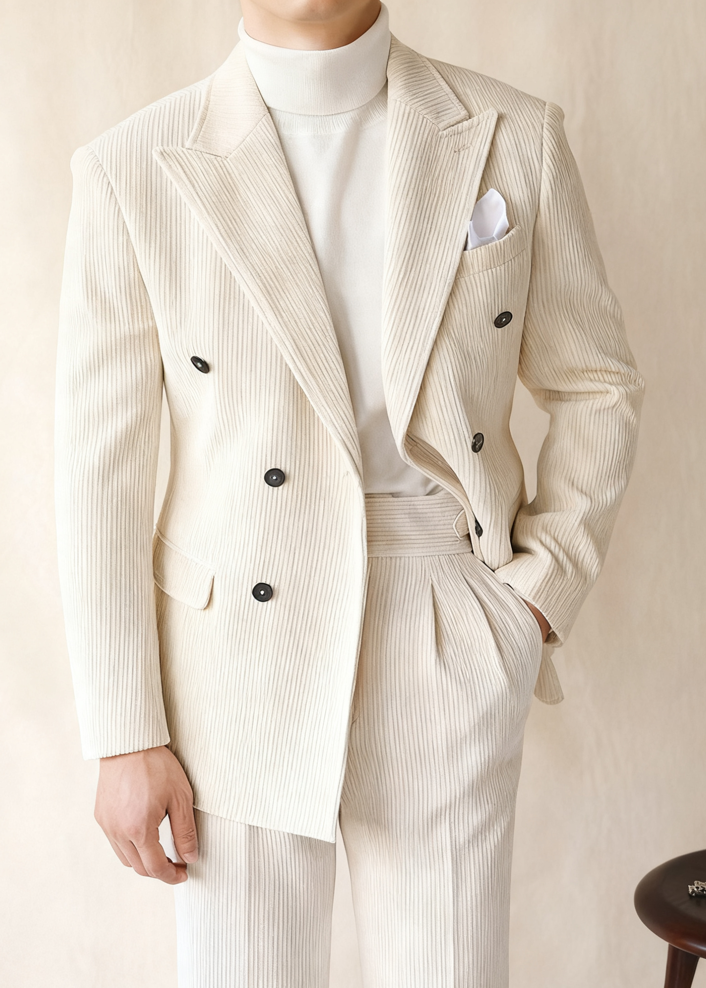 Naples Neapolitan Corduroy Blazer Classic