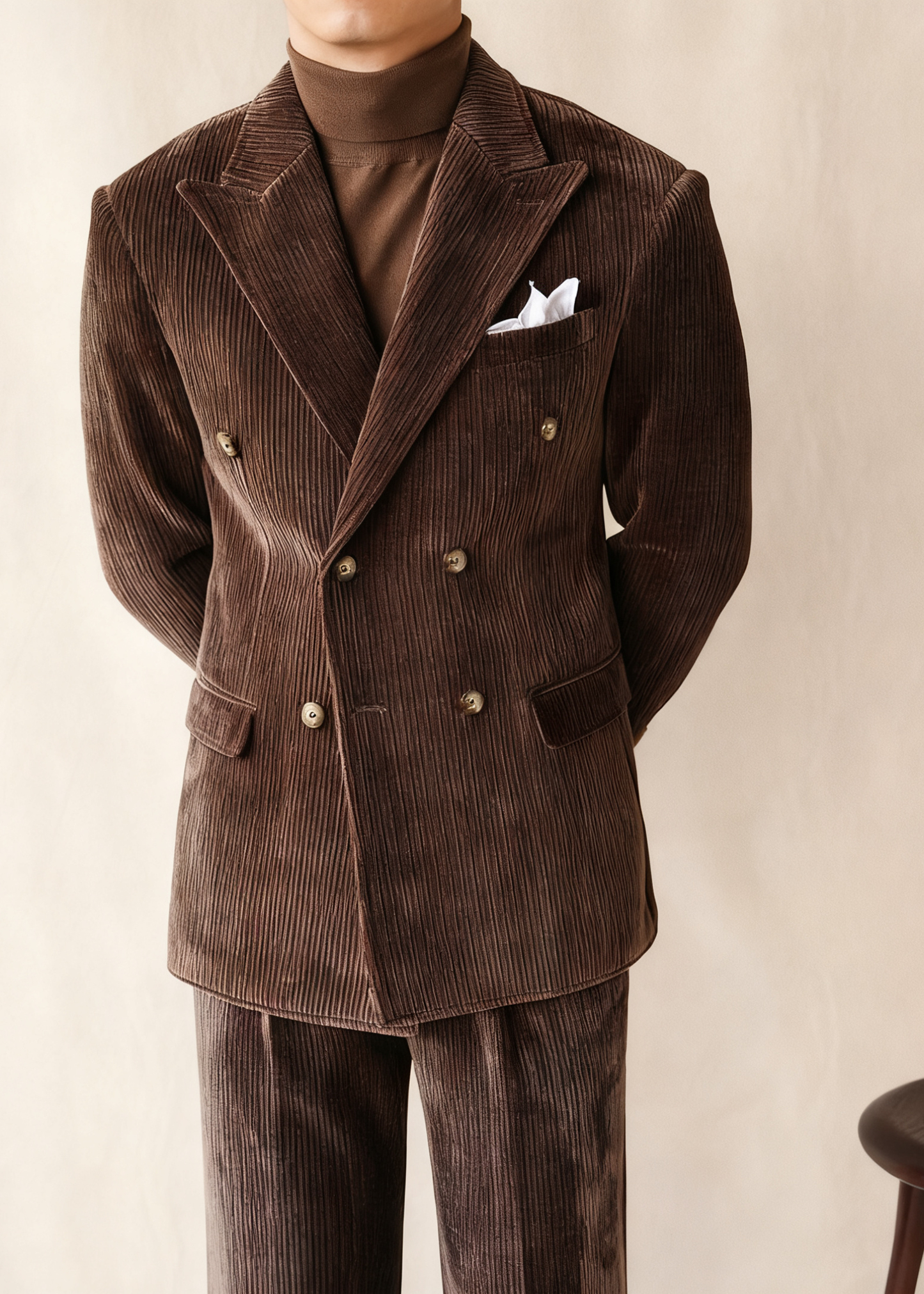 Naples Neapolitan Corduroy Blazer Classic