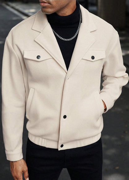 Everyday Wool-Blend Relaxed Fit Overshirt