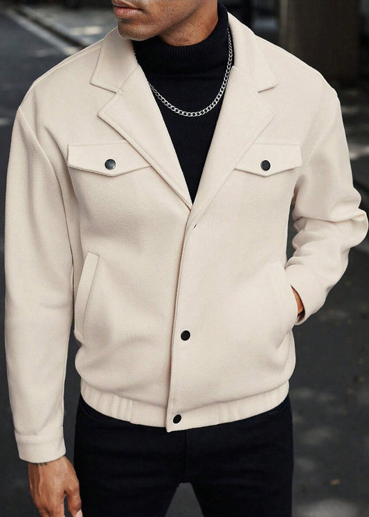 Everyday Wool-Blend Relaxed Fit Overshirt