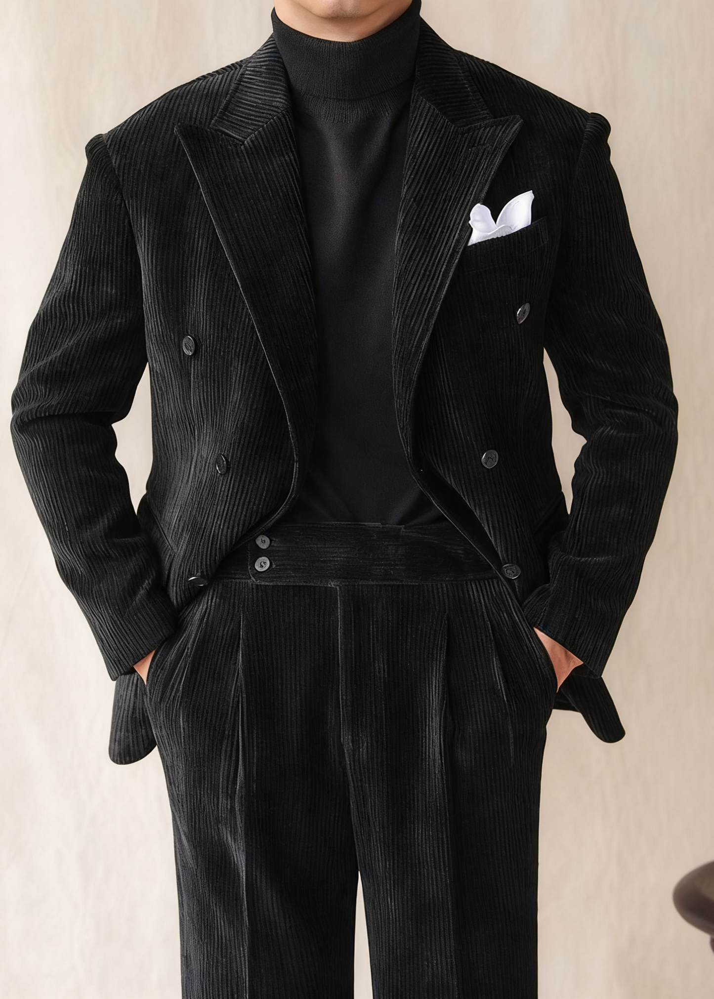 Naples Neapolitan Corduroy Blazer Classic