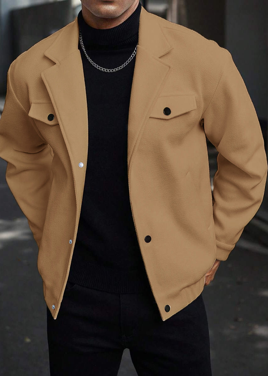 Everyday Wool-Blend Relaxed Fit Overshirt