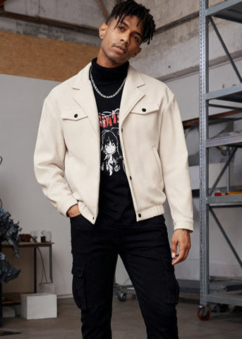 Everyday Wool-Blend Relaxed Fit Overshirt