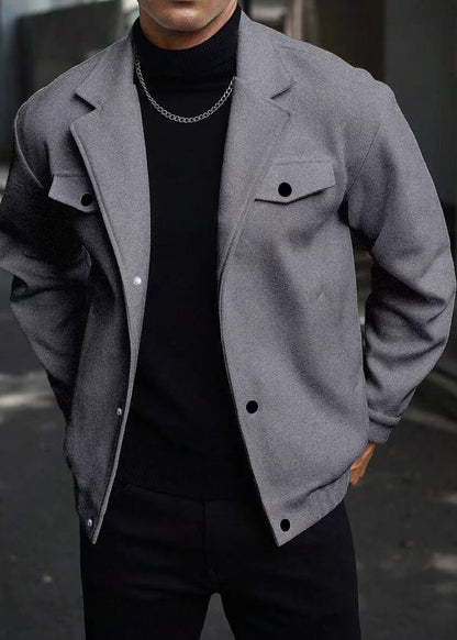 Everyday Wool-Blend Relaxed Fit Overshirt