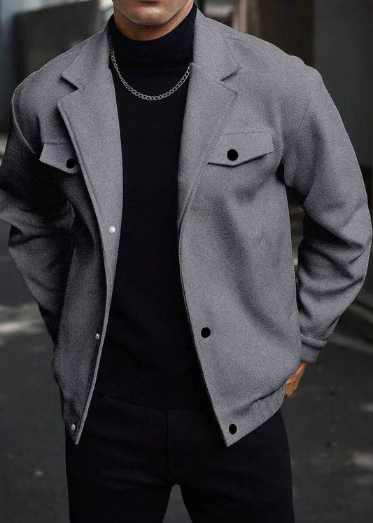 Everyday Wool-Blend Relaxed Fit Overshirt