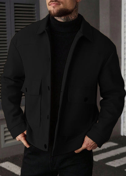 Everyday Wool-Blend Relaxed Fit Overshirt